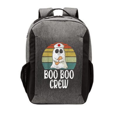 Boo Boo Crew Nurse Distressed Retro Vintage Ghost Halloween Cute Gift Vector Backpack