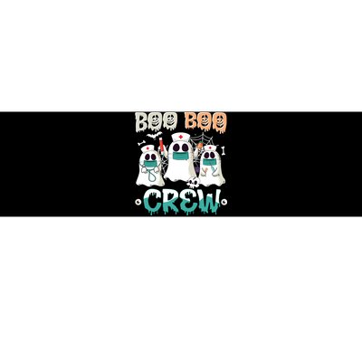 Boo Boo Crew Halloween Ghost Nursing Nurse Bumper Sticker