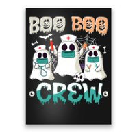 Boo Boo Crew Halloween Ghost Nursing Nurse Poster