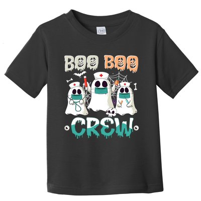 Boo Boo Crew Halloween Ghost Nursing Nurse Toddler T-Shirt