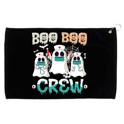 Boo Boo Crew Halloween Ghost Nursing Nurse Grommeted Golf Towel