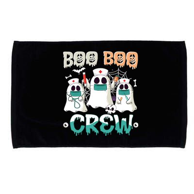 Boo Boo Crew Halloween Ghost Nursing Nurse Microfiber Hand Towel