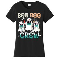 Boo Boo Crew Halloween Ghost Nursing Nurse Women's T-Shirt