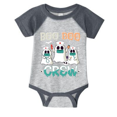 Boo Boo Crew Halloween Ghost Nursing Nurse Infant Baby Jersey Bodysuit