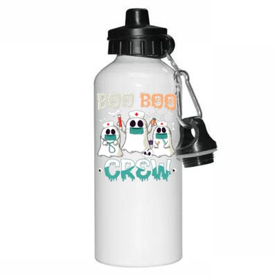 Boo Boo Crew Halloween Ghost Nursing Nurse Aluminum Water Bottle