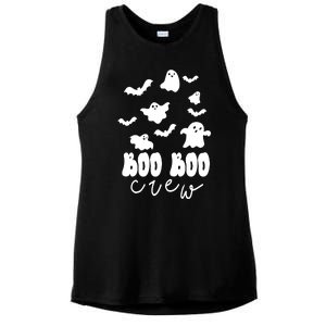 Boo Boo Crew Halloween Festive Ladies PosiCharge Tri-Blend Wicking Tank