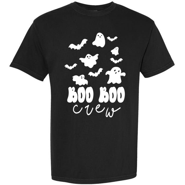 Boo Boo Crew Halloween Festive Garment-Dyed Heavyweight T-Shirt