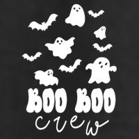 Boo Boo Crew Halloween Festive Garment-Dyed Heavyweight T-Shirt