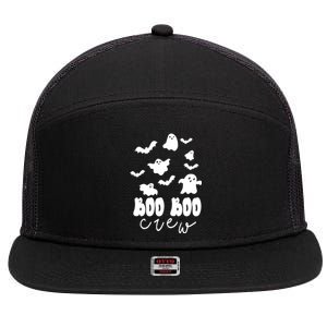 Boo Boo Crew Halloween Festive 7 Panel Mesh Trucker Snapback Hat