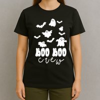 Boo Boo Crew Halloween Festive T-Shirt
