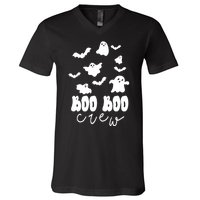 Boo Boo Crew Halloween Festive V-Neck T-Shirt