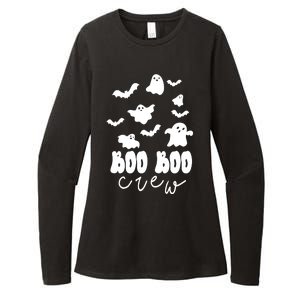 Boo Boo Crew Halloween Festive Womens CVC Long Sleeve Shirt