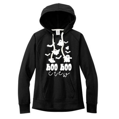 Boo Boo Crew Halloween Festive Women's Fleece Hoodie