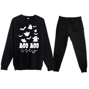 Boo Boo Crew Halloween Festive Premium Crewneck Sweatsuit Set