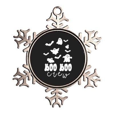 Boo Boo Crew Halloween Festive Metallic Star Ornament