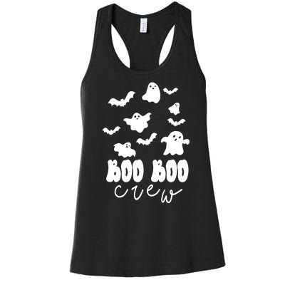 Boo Boo Crew Halloween Festive Women's Racerback Tank