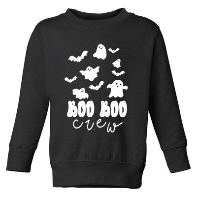 Boo Boo Crew Halloween Festive Toddler Sweatshirt