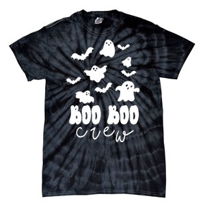 Boo Boo Crew Halloween Festive Tie-Dye T-Shirt