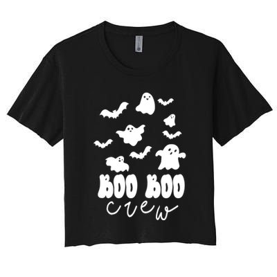 Boo Boo Crew Halloween Festive Crop Top