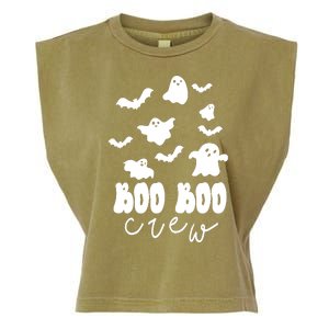 Boo Boo Crew Halloween Festive Garment-Dyed Women's Muscle Tee