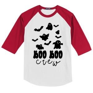 Boo Boo Crew Halloween Festive Kids Colorblock Raglan Jersey