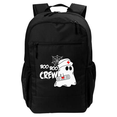 Boo Boo Crew Nurse Ghost Funny Halloween Costume Backpack