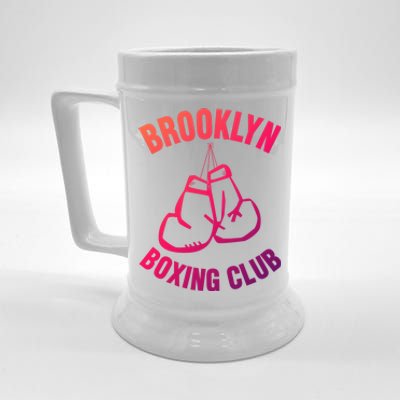 Brooklyn Boxing Club Hanging Gloves Gift Great Gift Beer Stein