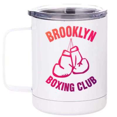 Brooklyn Boxing Club Hanging Gloves Gift Great Gift 12 oz Stainless Steel Tumbler Cup