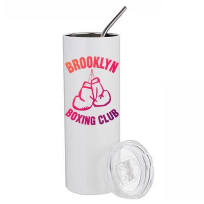 Brooklyn Boxing Club Hanging Gloves Gift Great Gift Stainless Steel Tumbler