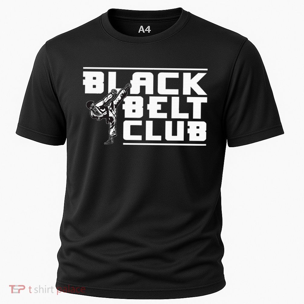 Black Belt Club Karate Black Belt Cooling Performance Crew T-Shirt