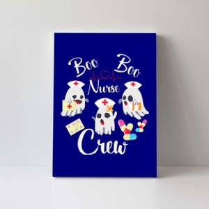 Boo Boo Crew Nurse Ghost Costume Funny Halloween Gift Canvas