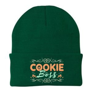 Baking Bakes Cookies Scouting Family Funny Cookie Dealer Knit Cap Winter Beanie