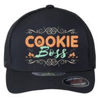 Baking Bakes Cookies Scouting Family Funny Cookie Dealer Flexfit Unipanel Trucker Cap