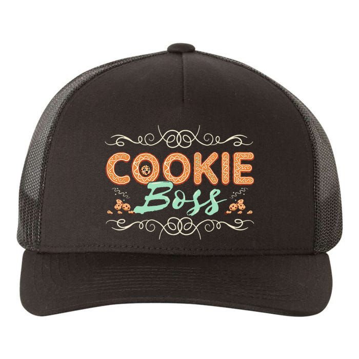 Baking Bakes Cookies Scouting Family Funny Cookie Dealer Yupoong Adult 5-Panel Trucker Hat