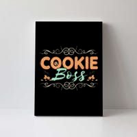 Baking Bakes Cookies Scouting Family Funny Cookie Dealer Canvas