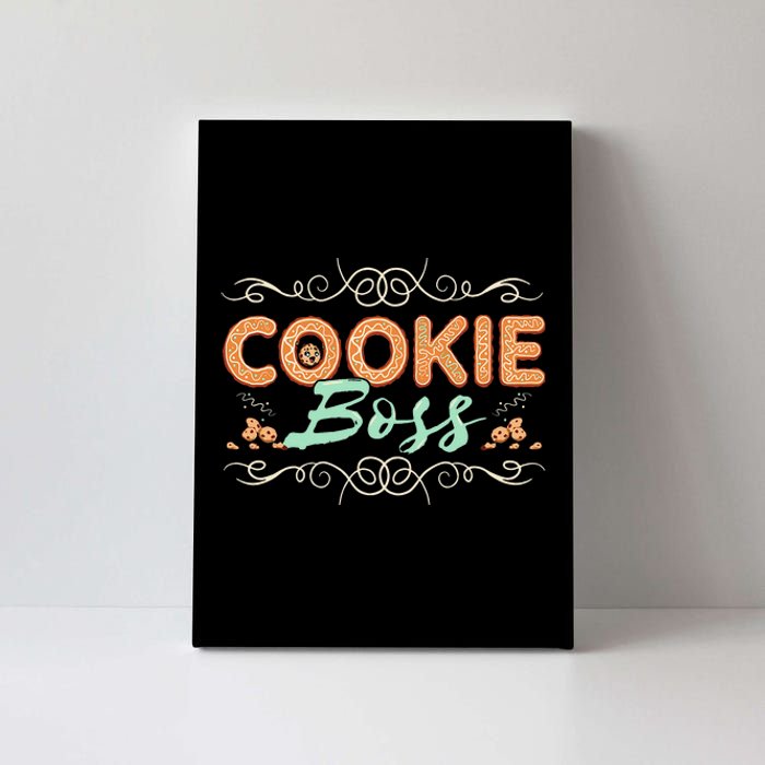 Baking Bakes Cookies Scouting Family Funny Cookie Dealer Canvas