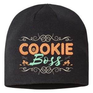 Baking Bakes Cookies Scouting Family Funny Cookie Dealer Sustainable Beanie