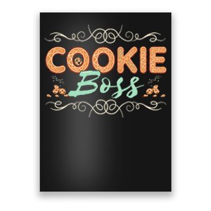 Baking Bakes Cookies Scouting Family Funny Cookie Dealer Poster