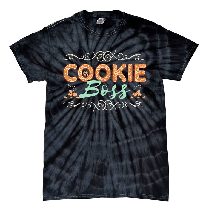 Baking Bakes Cookies Scouting Family Funny Cookie Dealer Tie-Dye T-Shirt