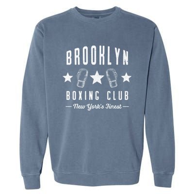 Brooklyn Boxing Club New York Usa Great Gift Garment-Dyed Sweatshirt