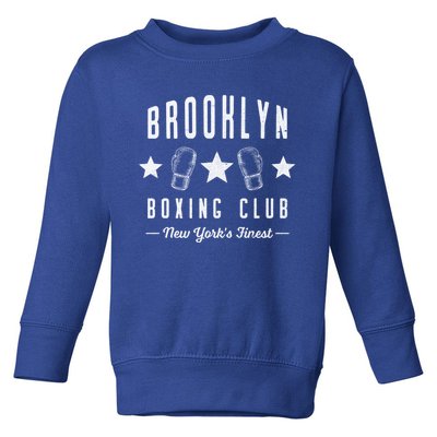 Brooklyn Boxing Club New York Usa Great Gift Toddler Sweatshirt