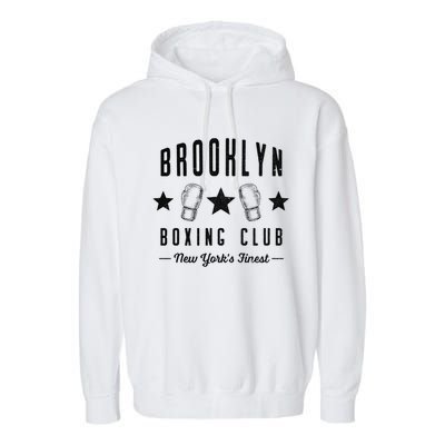 Brooklyn Boxing Club New York Usa Great Gift Garment-Dyed Fleece Hoodie