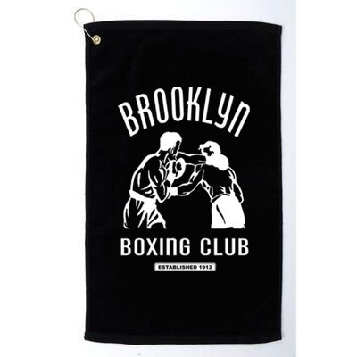 Brooklyn Boxing Club Exchanging Punches Platinum Collection Golf Towel