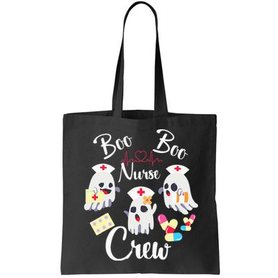 Boo Boo Crew Nurse Ghost Costume Funny Halloween Gift Bag