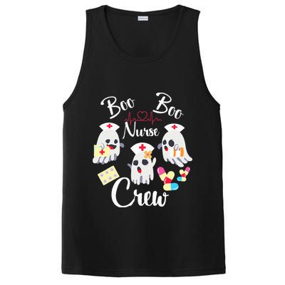 Boo Boo Crew Nurse Ghost Costume Funny Halloween Gift PosiCharge Competitor Tank
