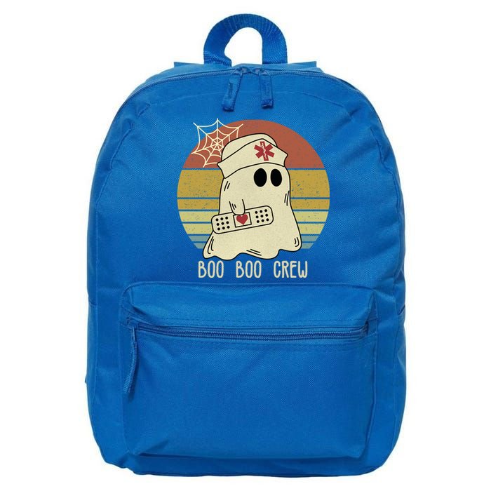 Boo Boo Crew Nurse Great Gift Halloween Nurse Great Gift Cute Gift 16 in Basic Backpack