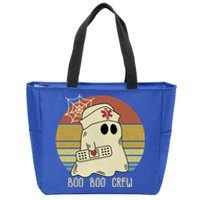 Boo Boo Crew Nurse Great Gift Halloween Nurse Great Gift Cute Gift Zip Tote Bag