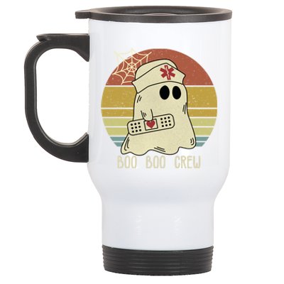 Boo Boo Crew Nurse Great Gift Halloween Nurse Great Gift Cute Gift Stainless Steel Travel Mug