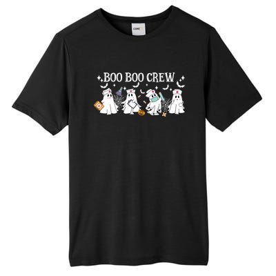 Boo Boo Crew Nurse Ghost Funny Halloween Gift Tall Fusion ChromaSoft Performance T-Shirt