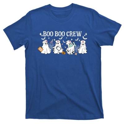 Boo Boo Crew Nurse Ghost Funny Halloween Gift T-Shirt